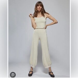 Suzie Kondi Giorgi Velour Jumpsuit, size small, Petra color